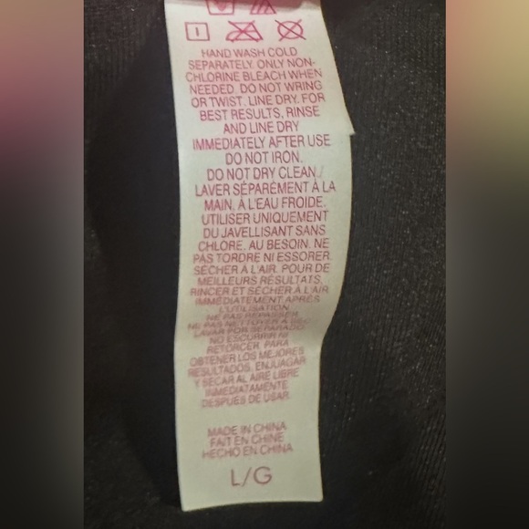 Victorias Secret Bikini Bottoms Multicolored Diagonal Stripes Womens Size Large - Picture 7 of 8